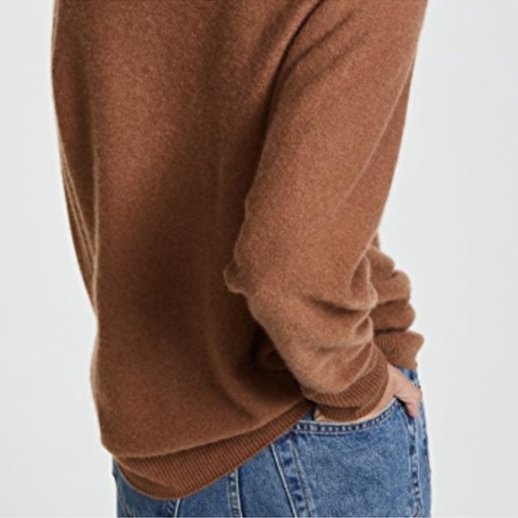 Vince Bateau Neck 100% Cashmere Knit Sweater szM - Picture 2 of 12